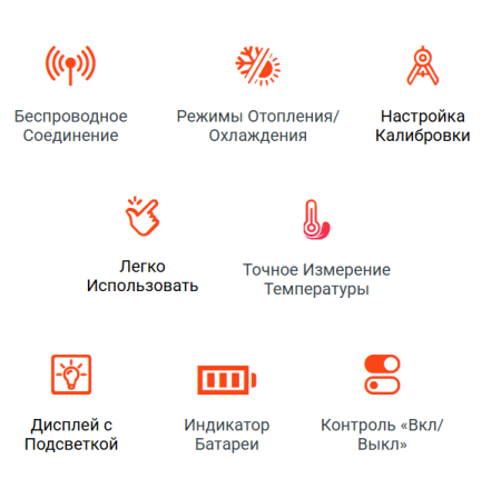 Комнатный термостат General HT220 RF суточный, беспроводной, чёрный цвет